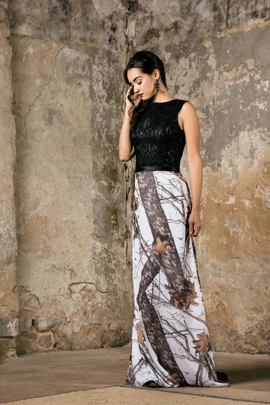 Carrafina Camo Bridesmaid