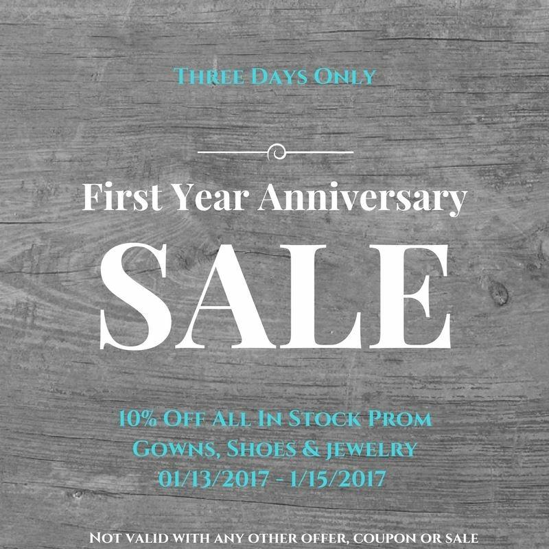 First-Year-Anniversary-Sale